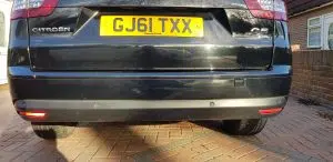 Citroen C5 reverse parking sensors