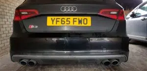 Audi S3 parking sensors