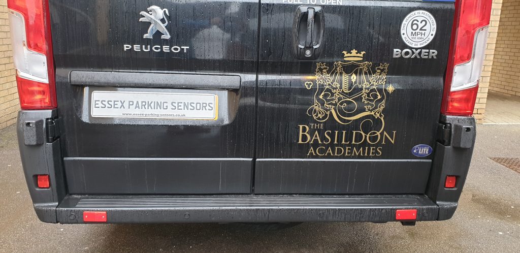 van reverse parking sensors