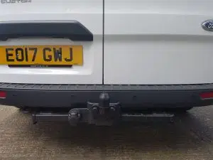 Ford Transit Custom rear color coded parking sensors