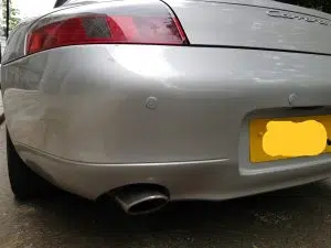 Porsche Carrera 4 parking sensors