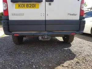 Renault Master rear parking sensors