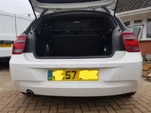 BMW 1 Series rear parking sensors