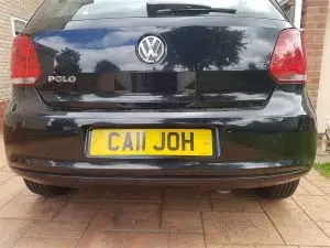 Volkswagen Polo rear parking sensors