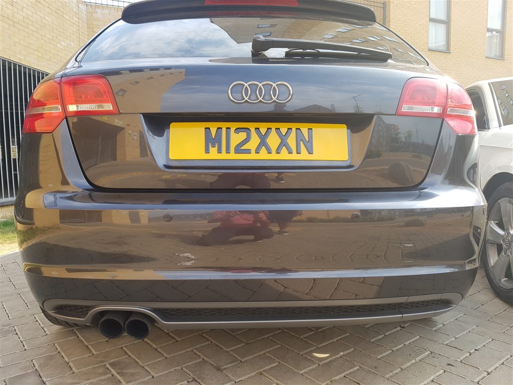 Audi A3 Rear Colour Coded Parking Sensors Essex Parking Sensors