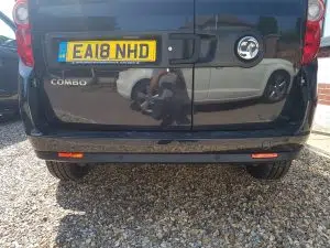 Vauxhall Combo rear parking sensors