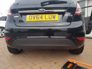 Ford Fiesta rear parking sensors