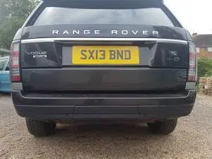 Range Rover Vogue rear parking Sensors