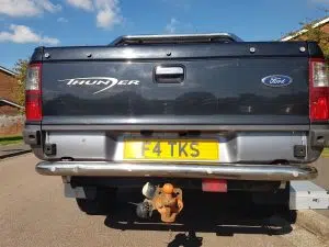 Ford Thunder rear parking sensors