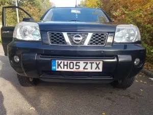 Nissan X-Trail front parking sensors