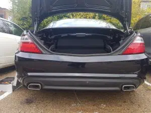 Mercedes CLK rear parking sensors