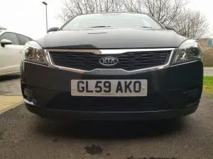 Kia Cee’d front parking sensors
