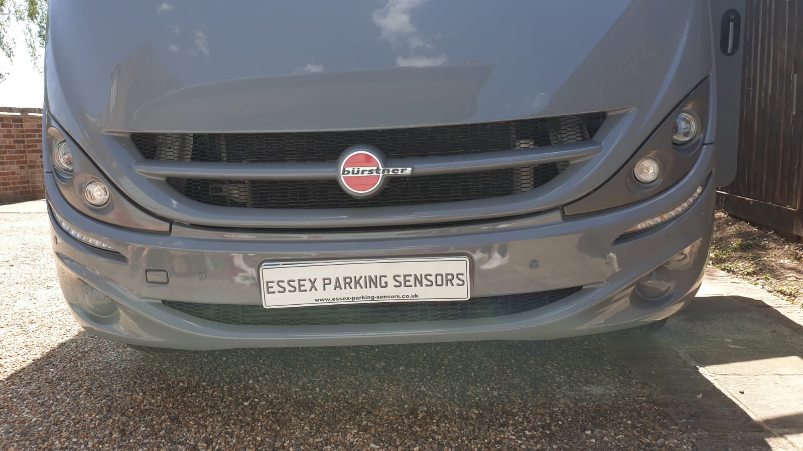 motorhome parking sensors and cameras