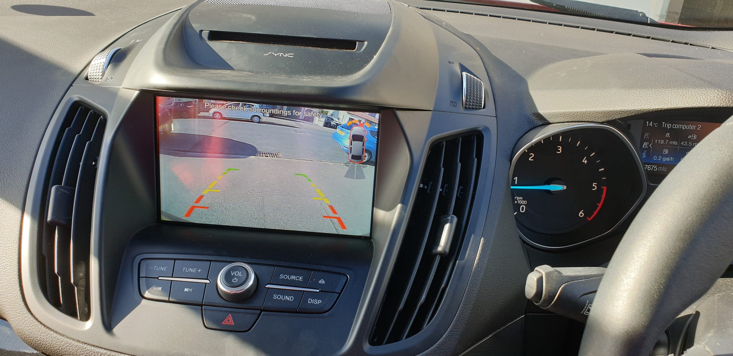 Ford Reverse Cameras - Essex Parking Sensors