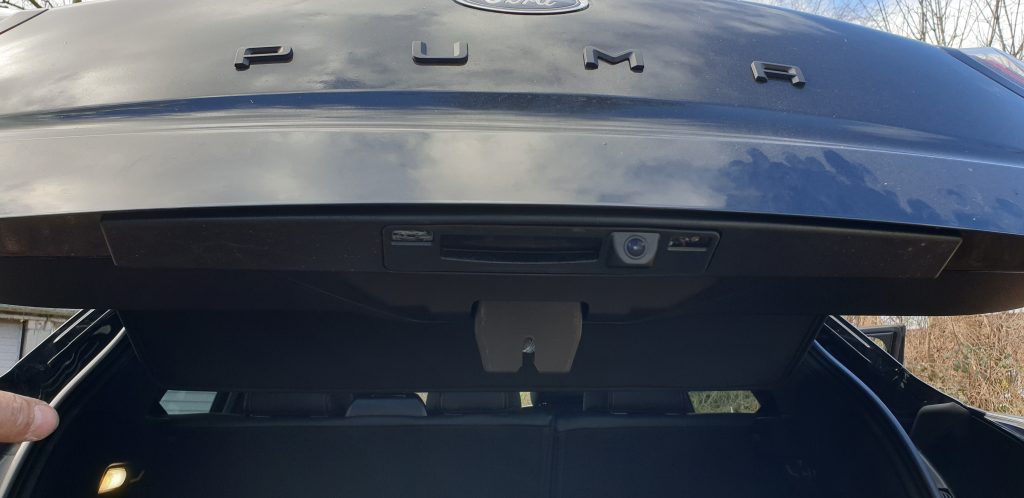 ford puma reverse camera
