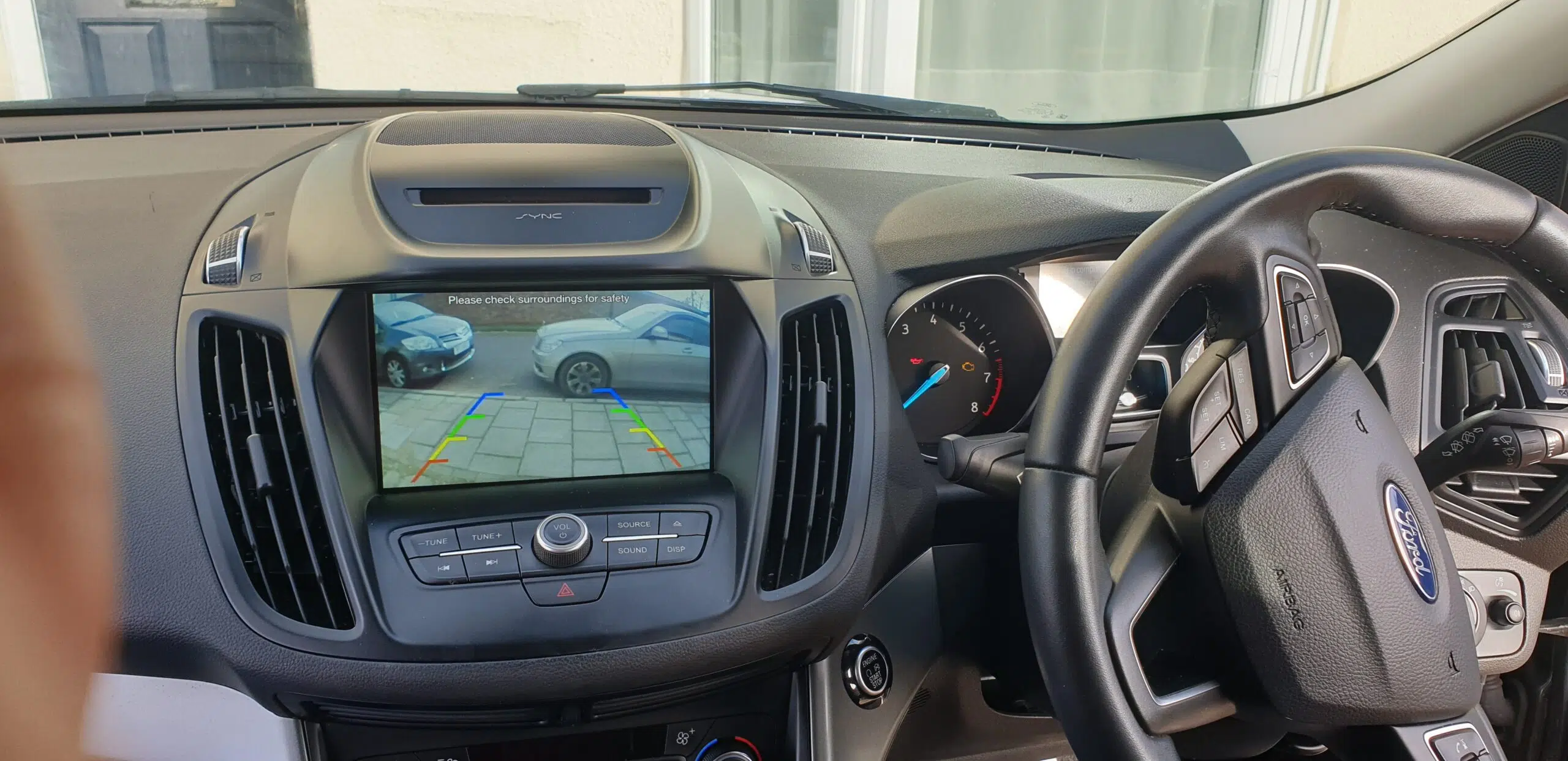 ford kuga mk2 reverse camera