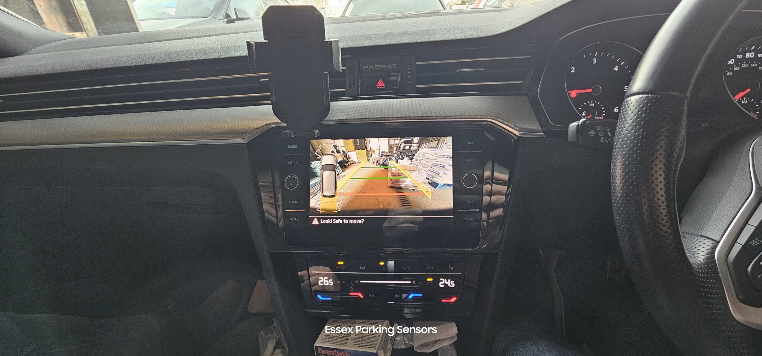 VW Passat B9 Reverse Camera 1 vw passat b9 reverse camera