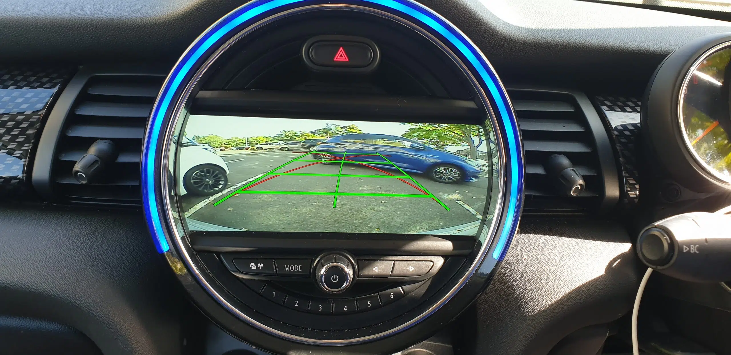 Mini Cooper Reverse Camera