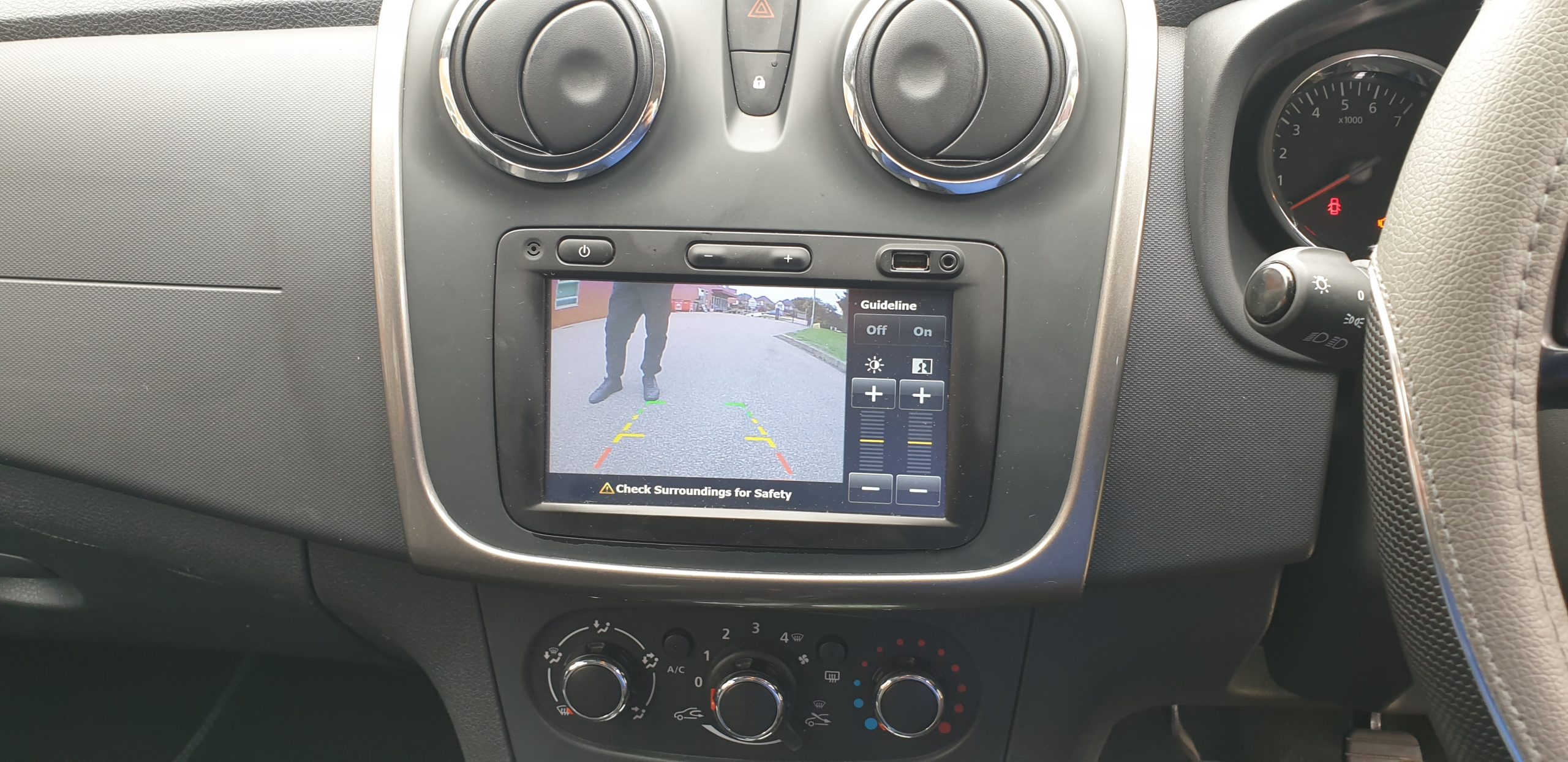 Dacia Reverse Camera