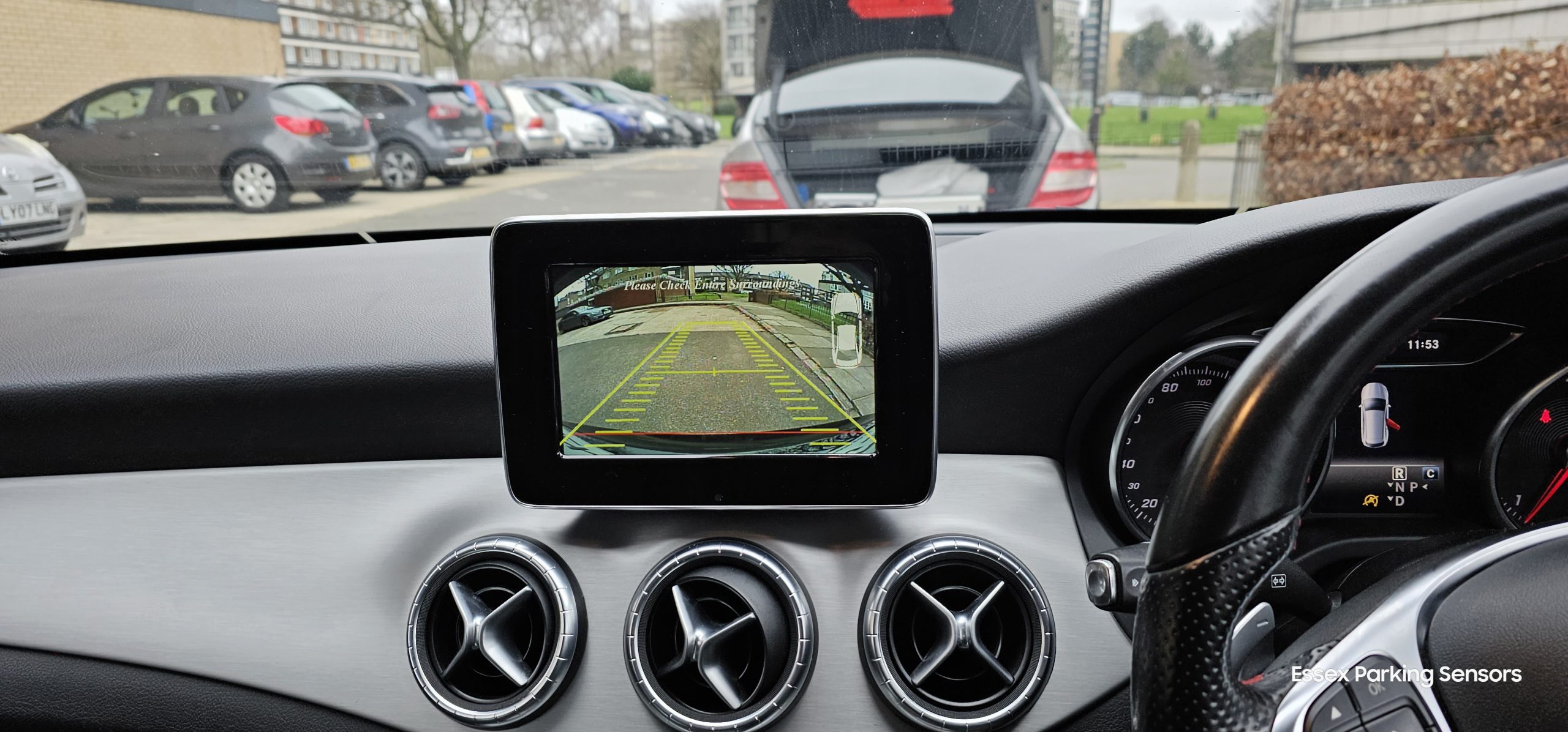 Mercedes CLA Reverse Camera