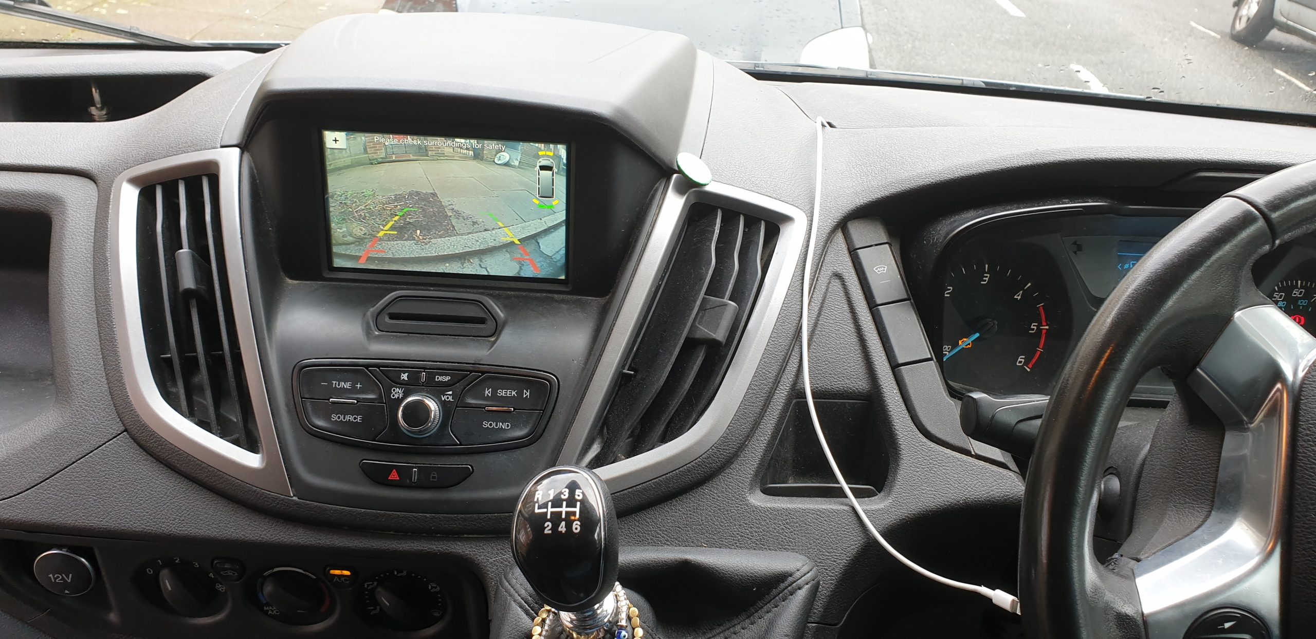 Ford Transit Sync 2 Reverse Camera