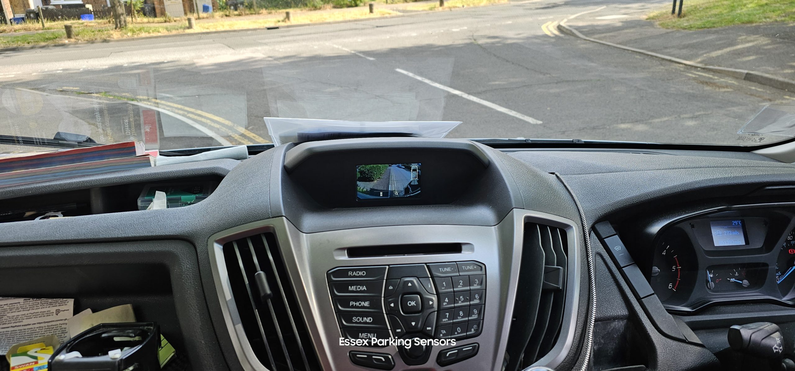 Ford Transit Sync 1 Reverse Camera