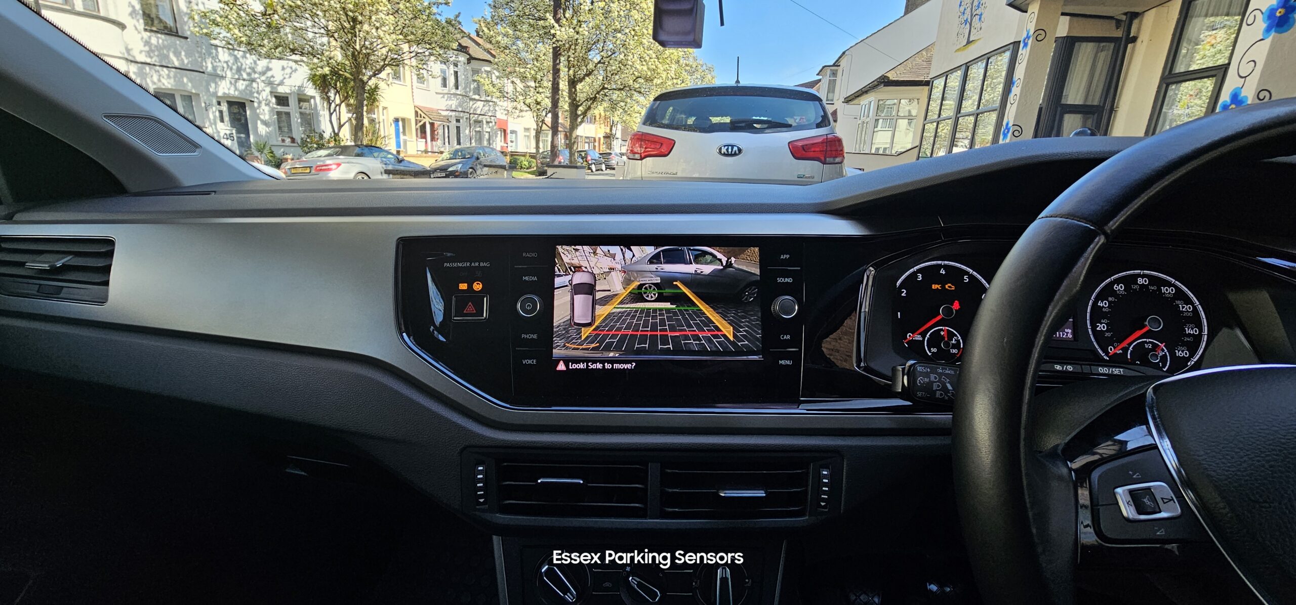 vw polo aw reverse camera
