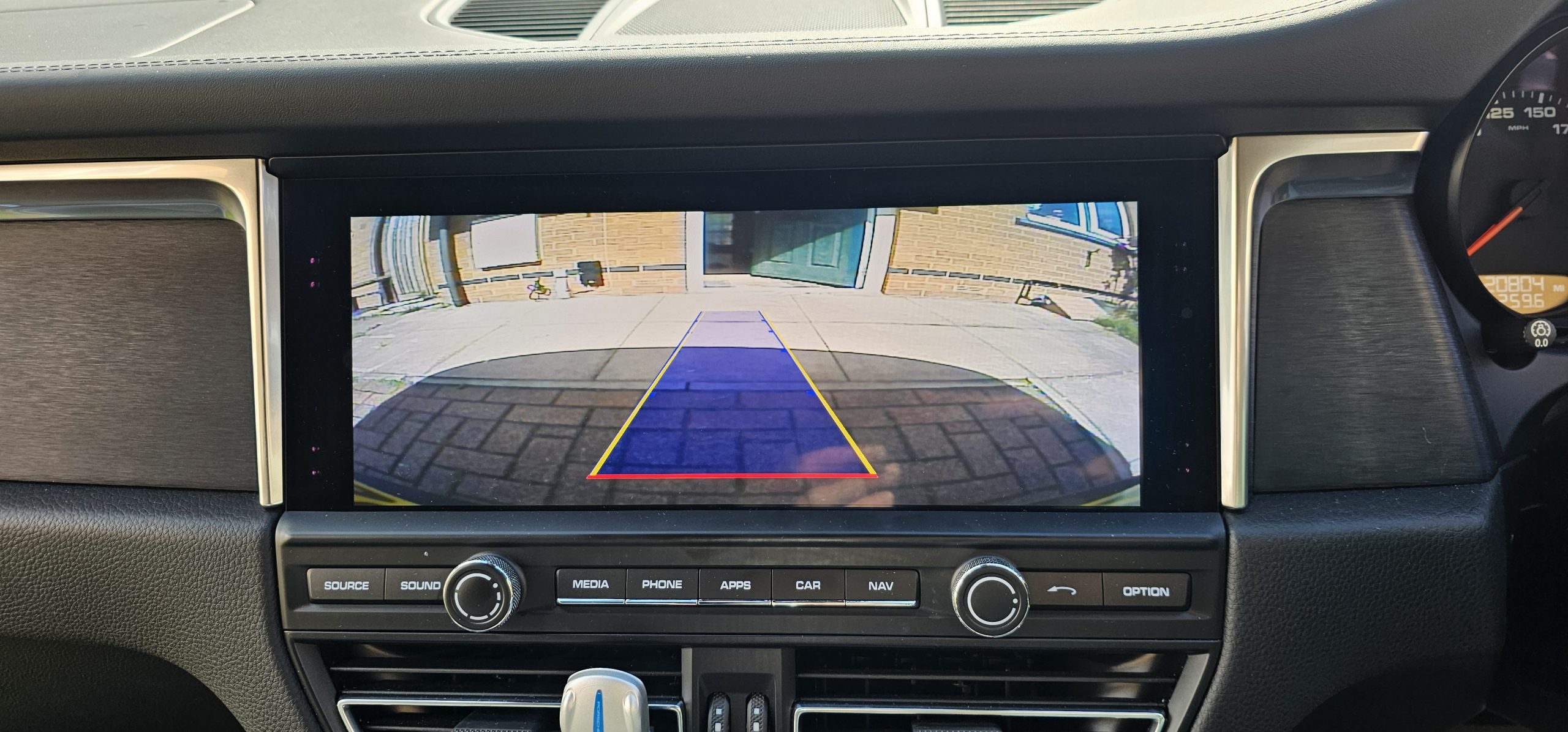 Porsche PCM5 Reverse Camera