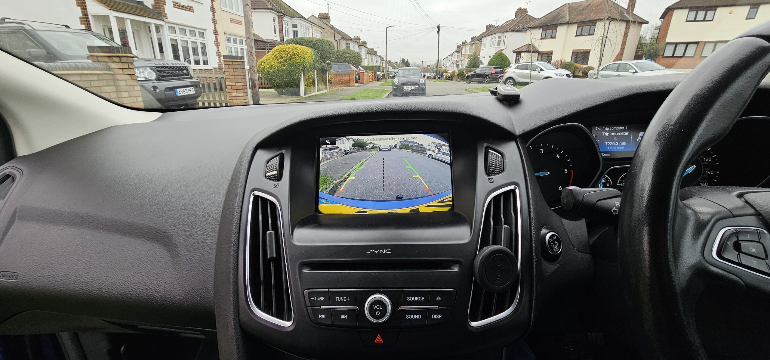 Ford Focus Estate Reverse Camera