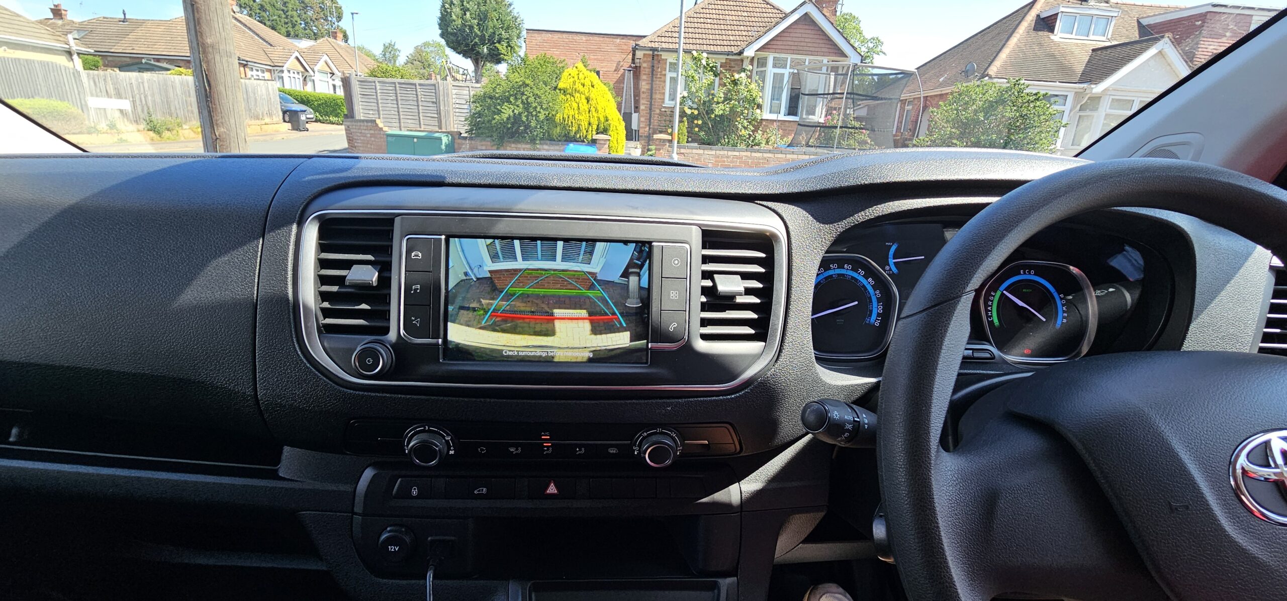 Toyota Proace Reverse Camera