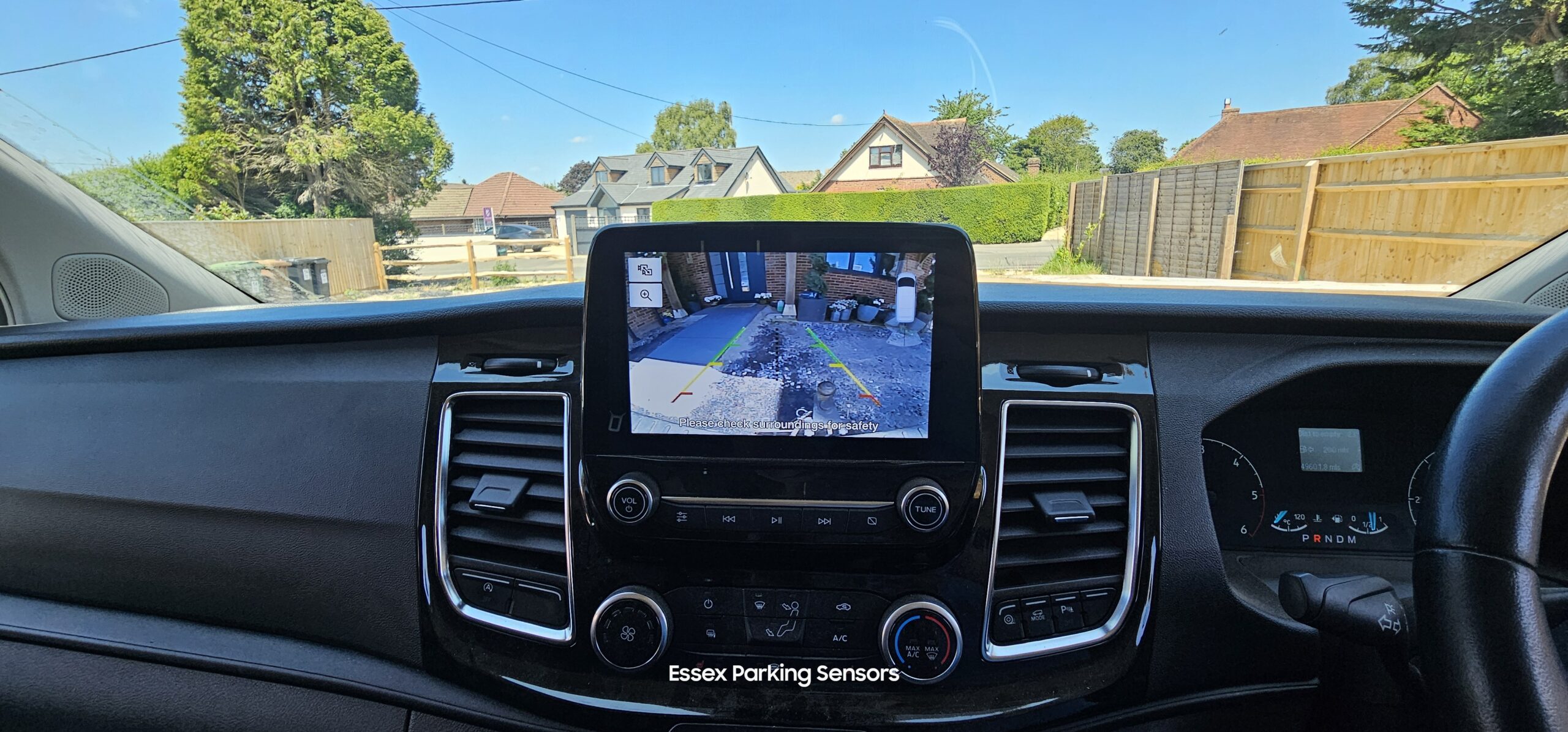 ford transit custom oem/genuine reverse camera