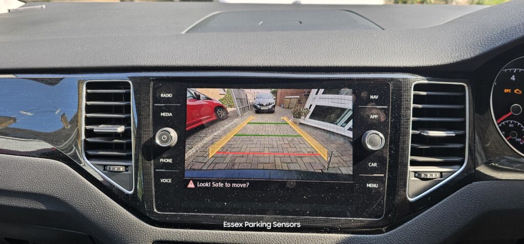 VW Golf SV reverse camera