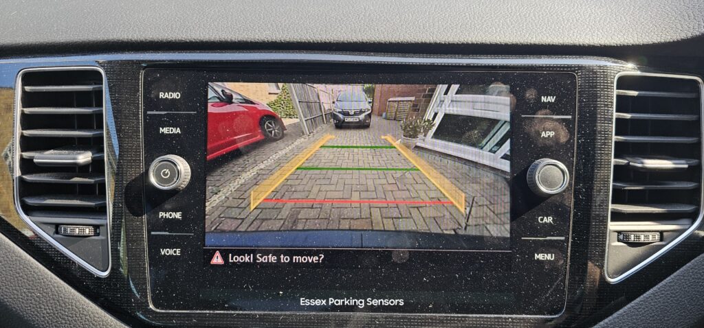 VW Golf SV reverse camera
