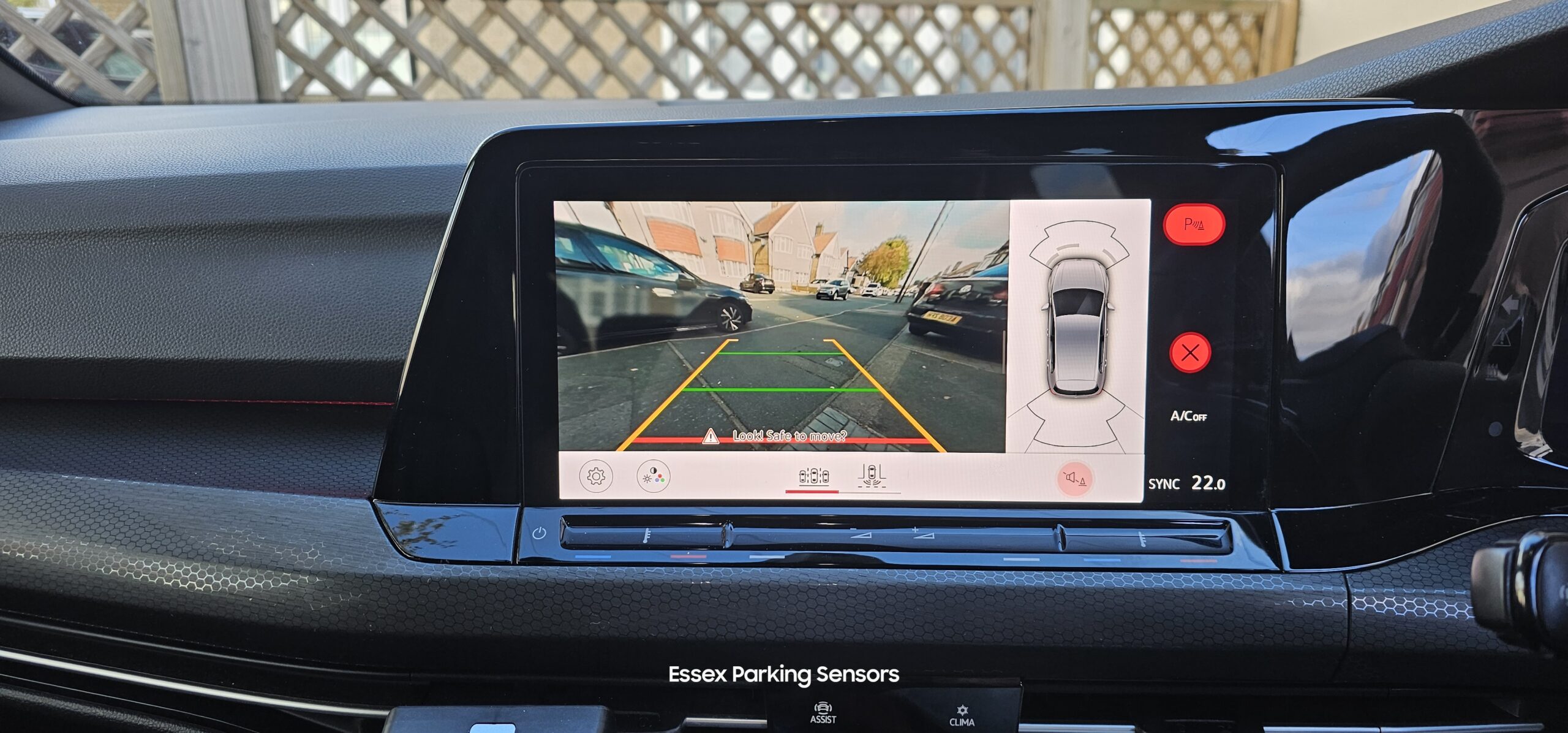 VW Golf MK8 GTI Reverse Camera
