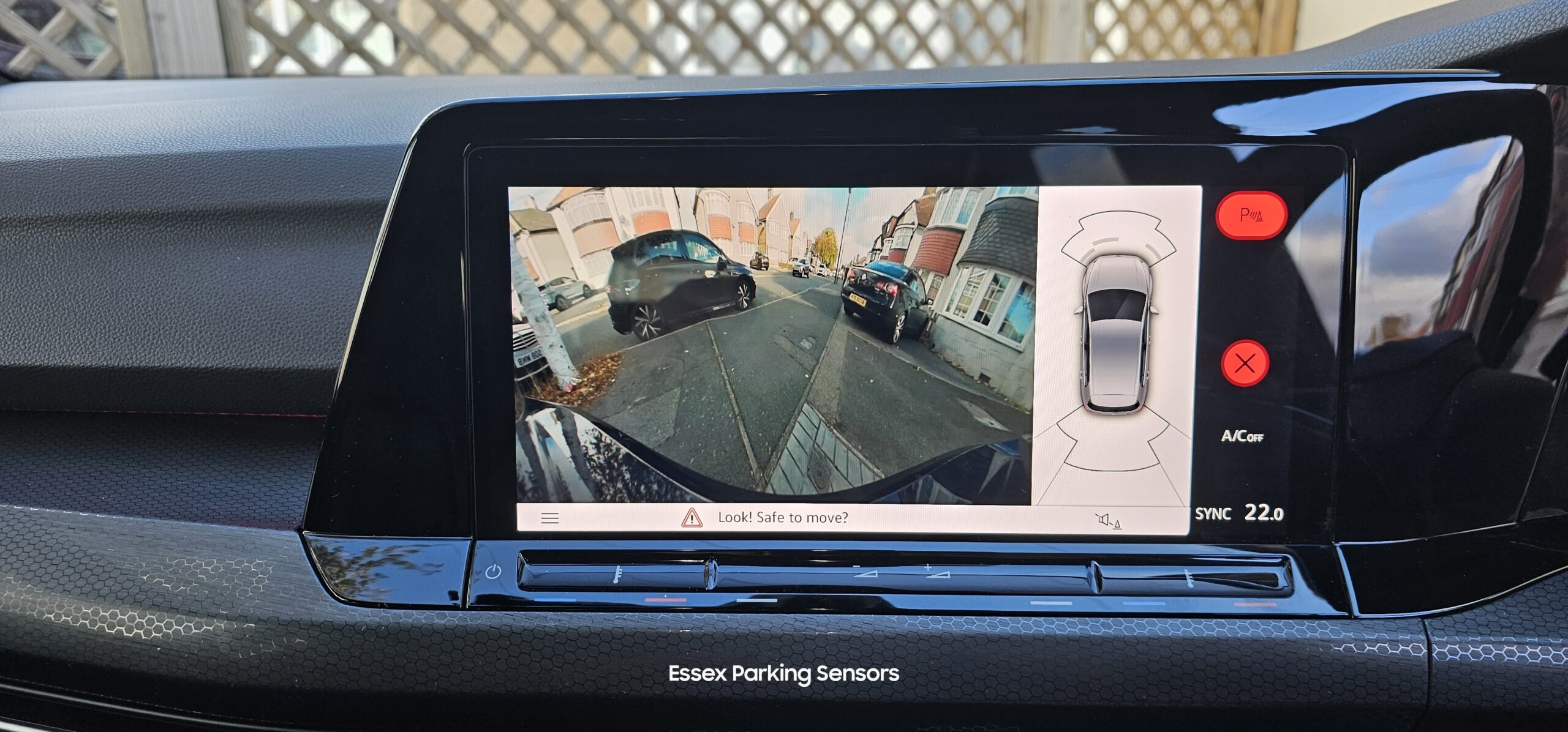 VW Golf MK8 GTI Reverse Camera