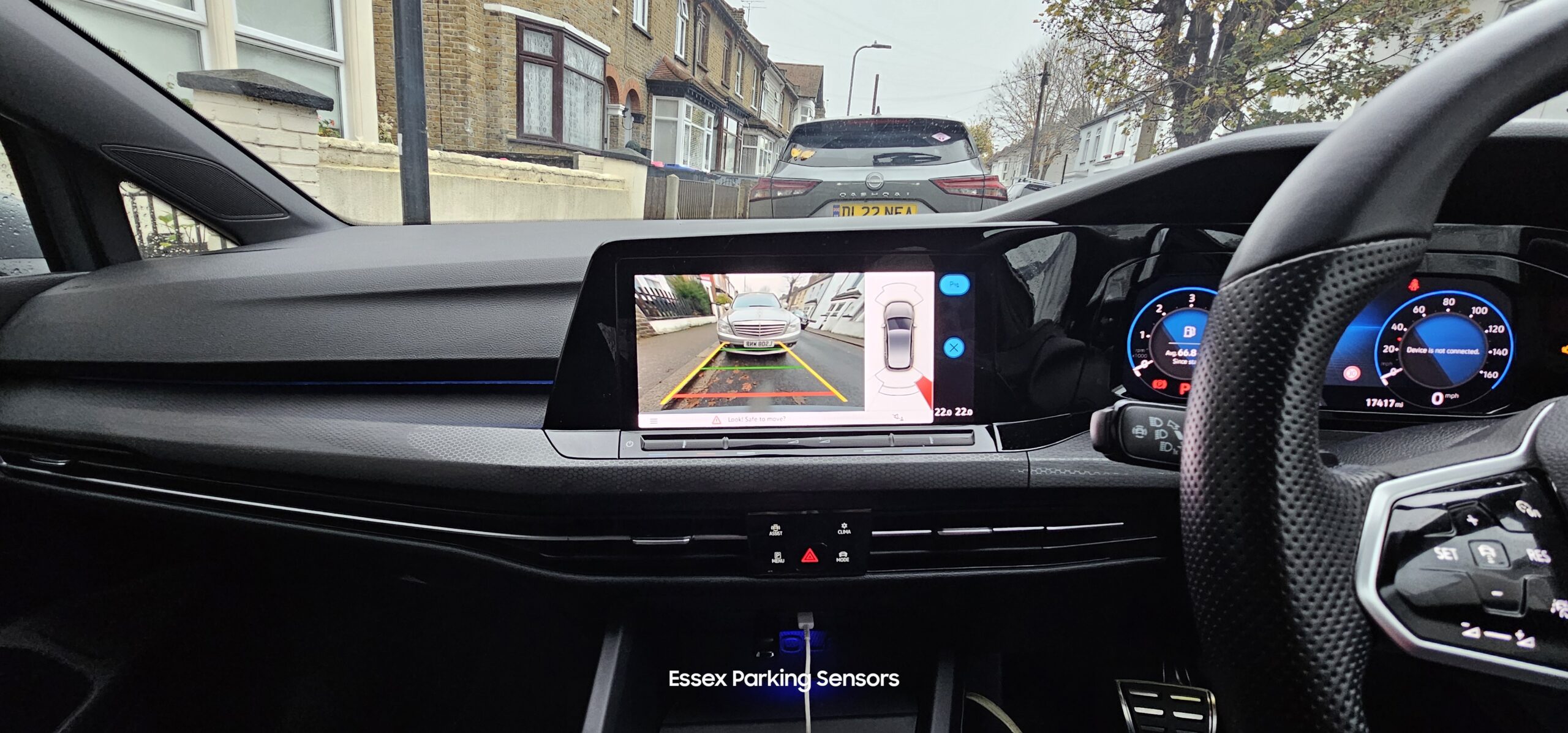 vw golf mk8 gtd reverse camera