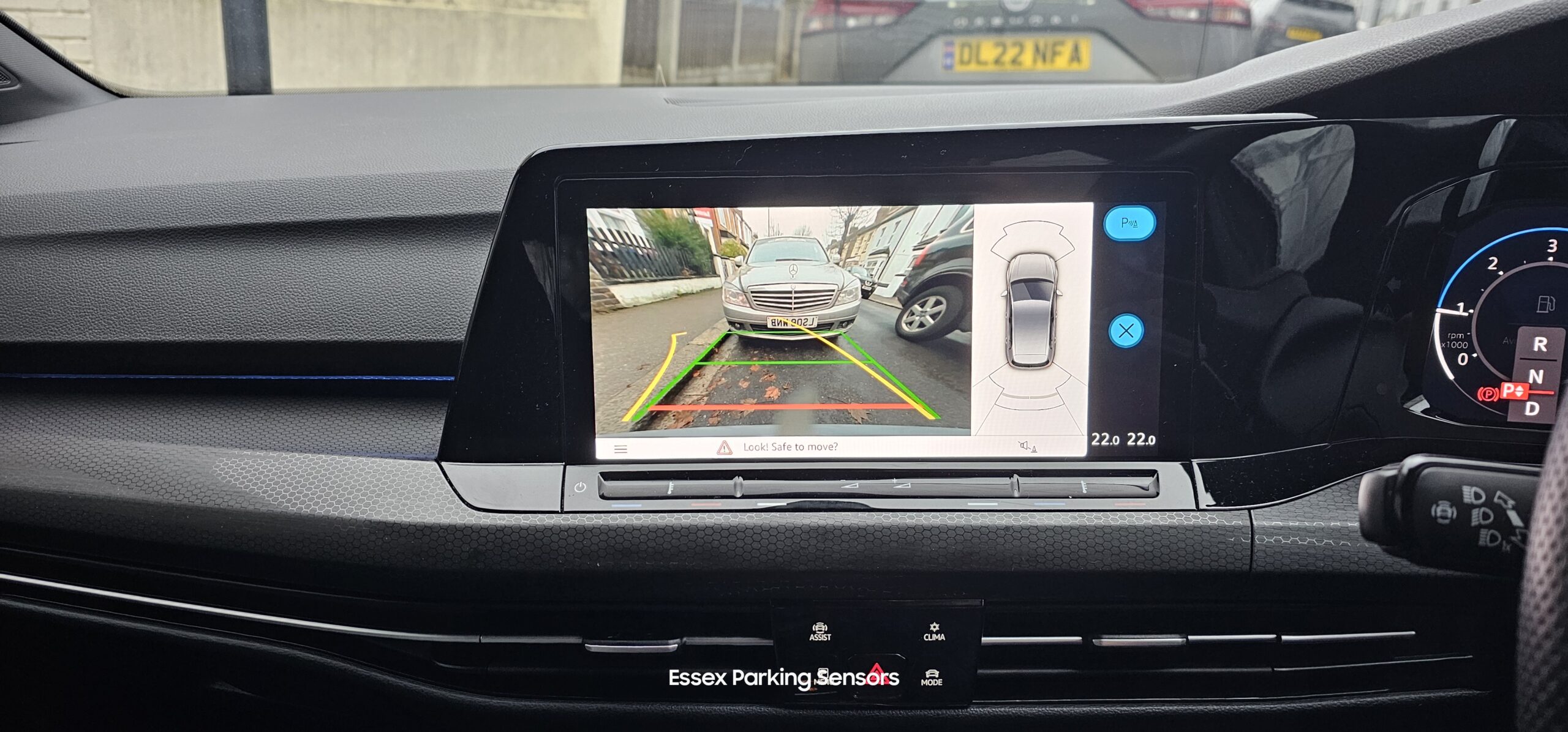 VW Golf MK8 GTD Reverse Camera