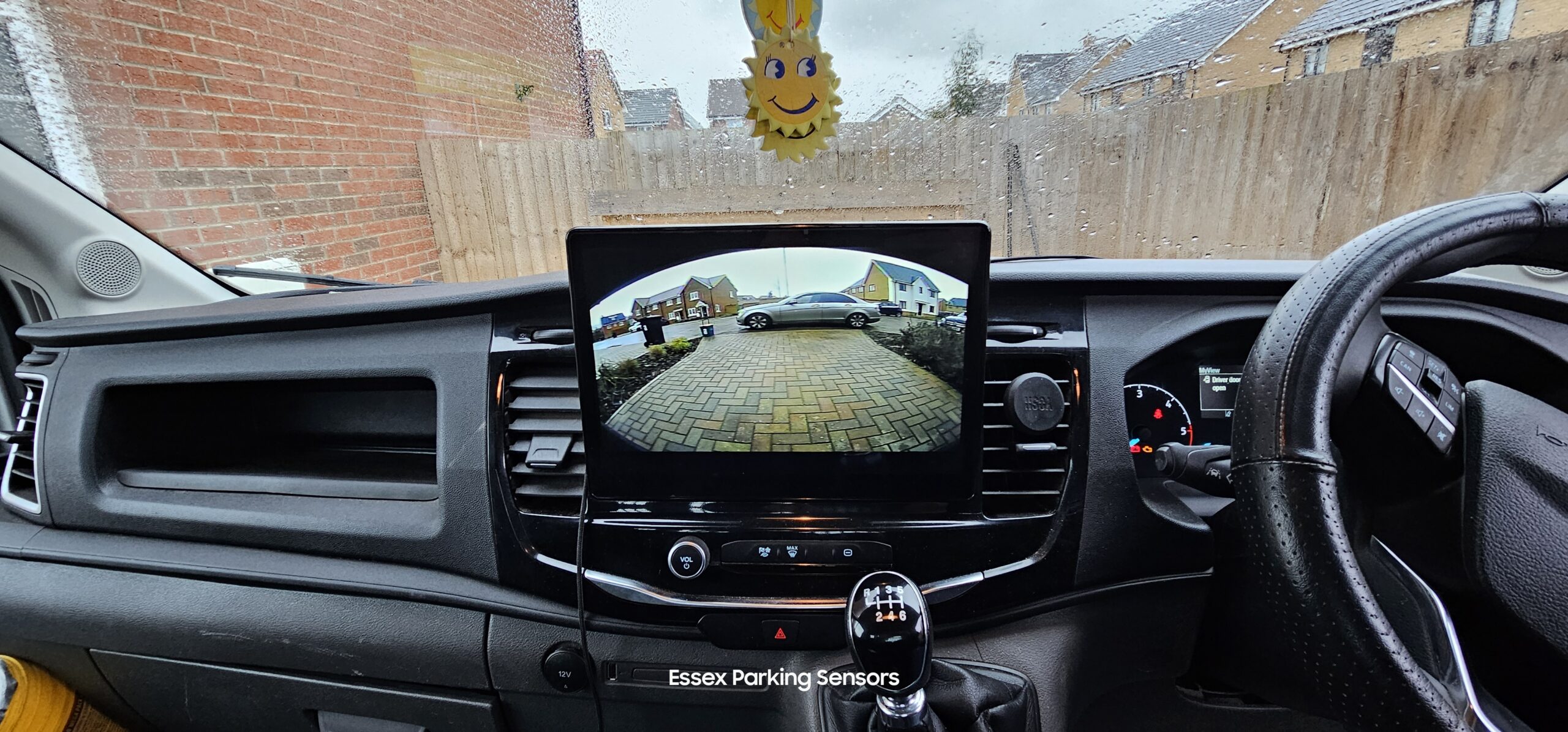 Ford Transit Sync 4 Reverse Camera